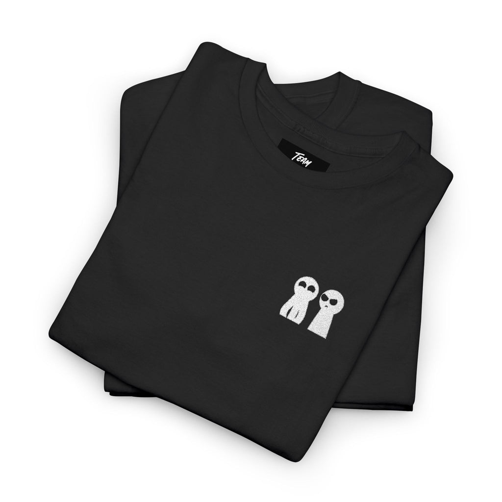 Team Stickman Heavy Cotton Tee - Black