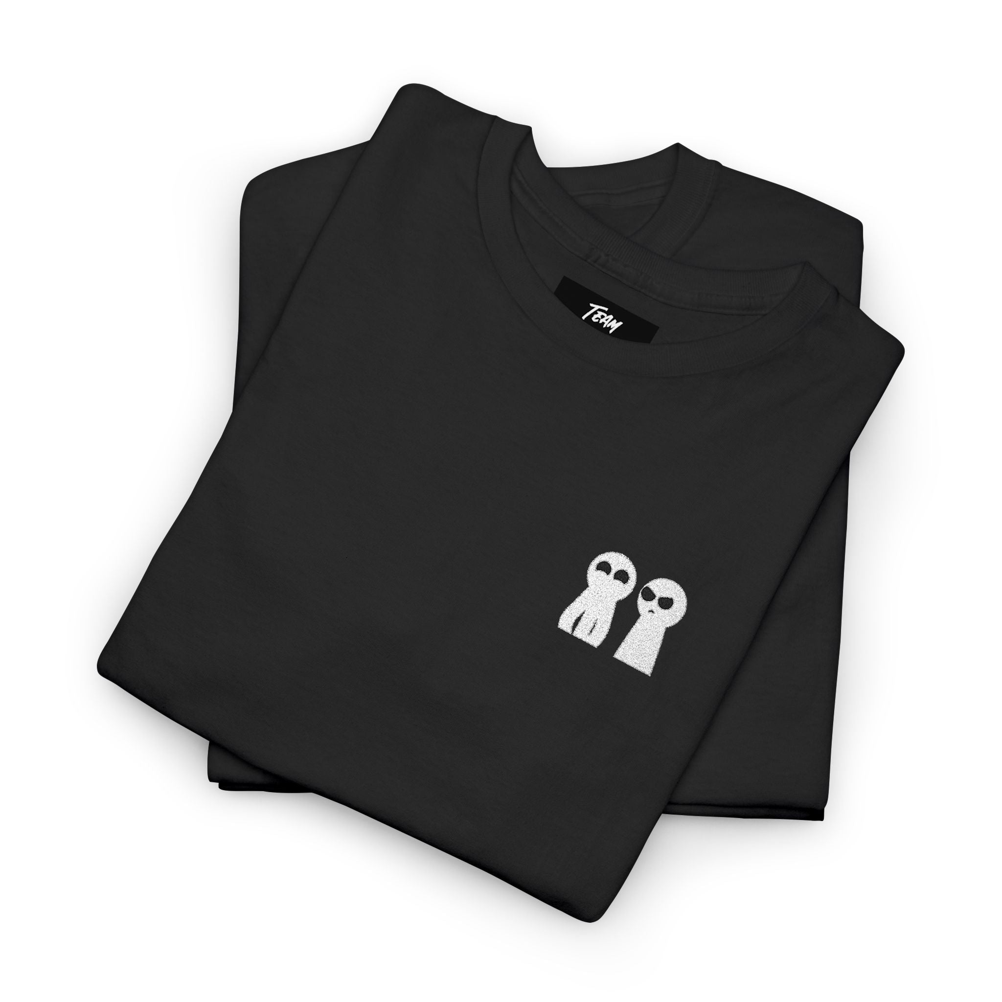 Team Stickman Heavy Cotton Tee - Black