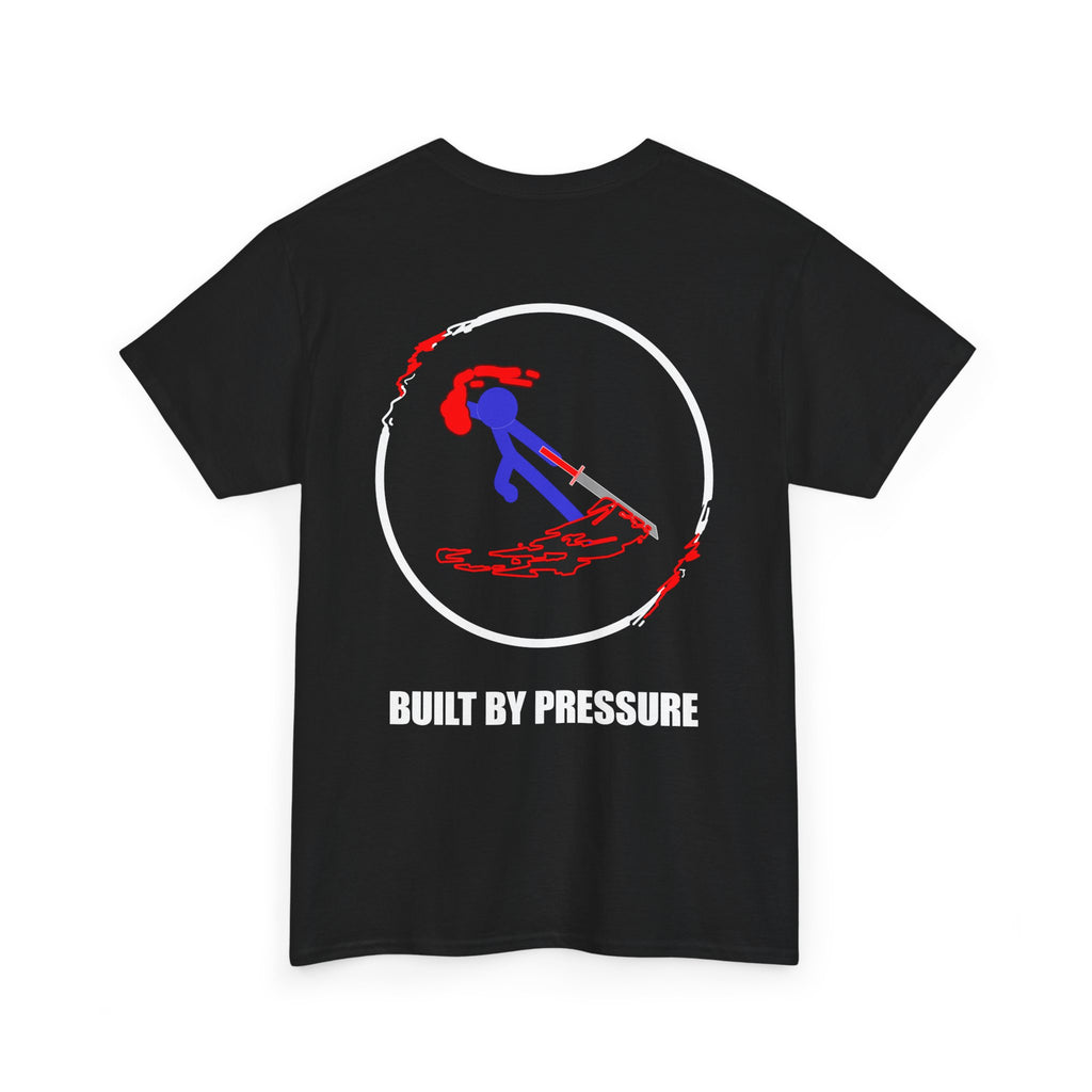 BUILT BY PRESSURE - Unisex Heavy Cotton Tee