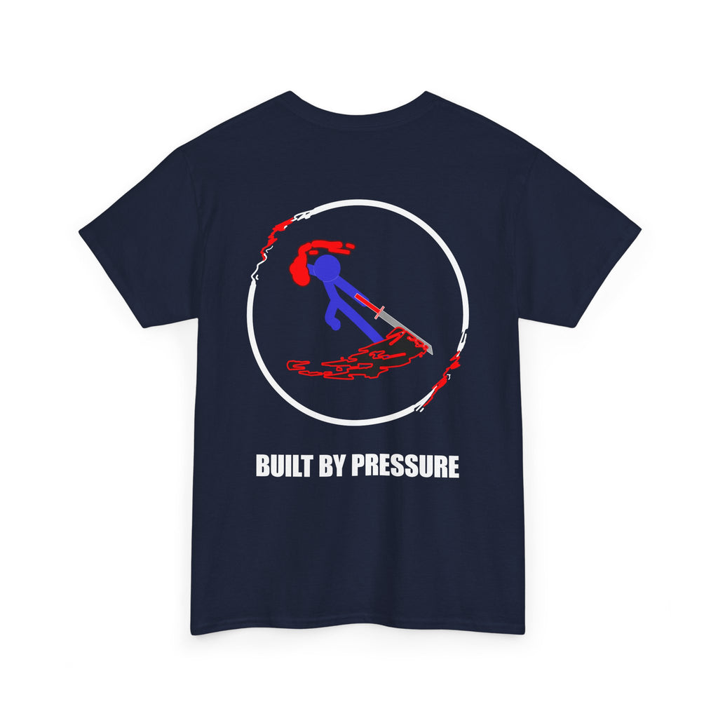BUILT BY PRESSURE - Unisex Heavy Cotton Tee