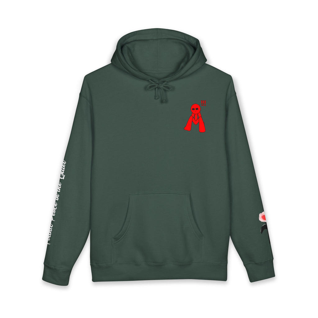 Peace in the Quiet - Unisex Heavyweight Hooded Sweatshirt