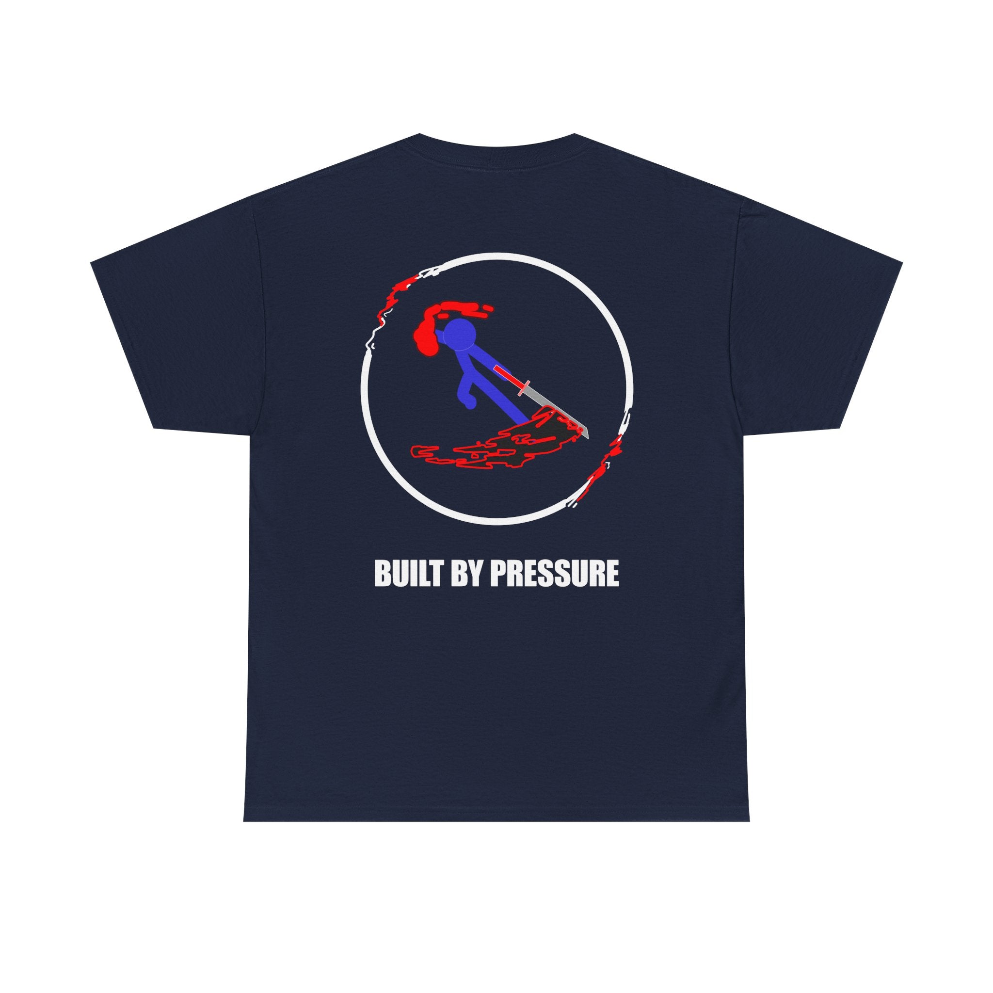 BUILT BY PRESSURE - Unisex Heavy Cotton Tee
