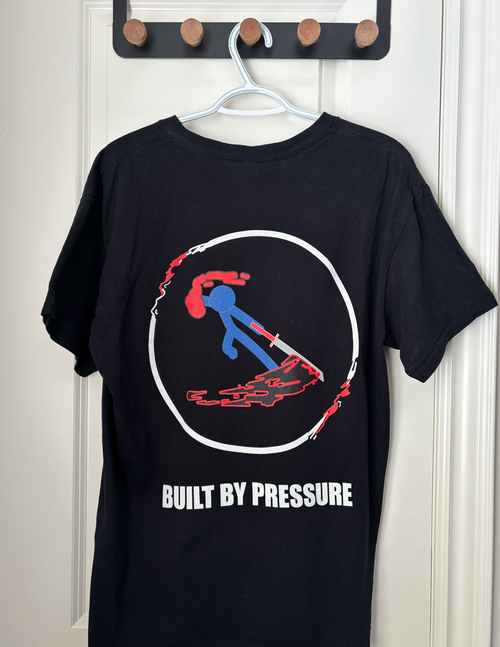 BUILT BY PRESSURE - Unisex Heavy Cotton Tee