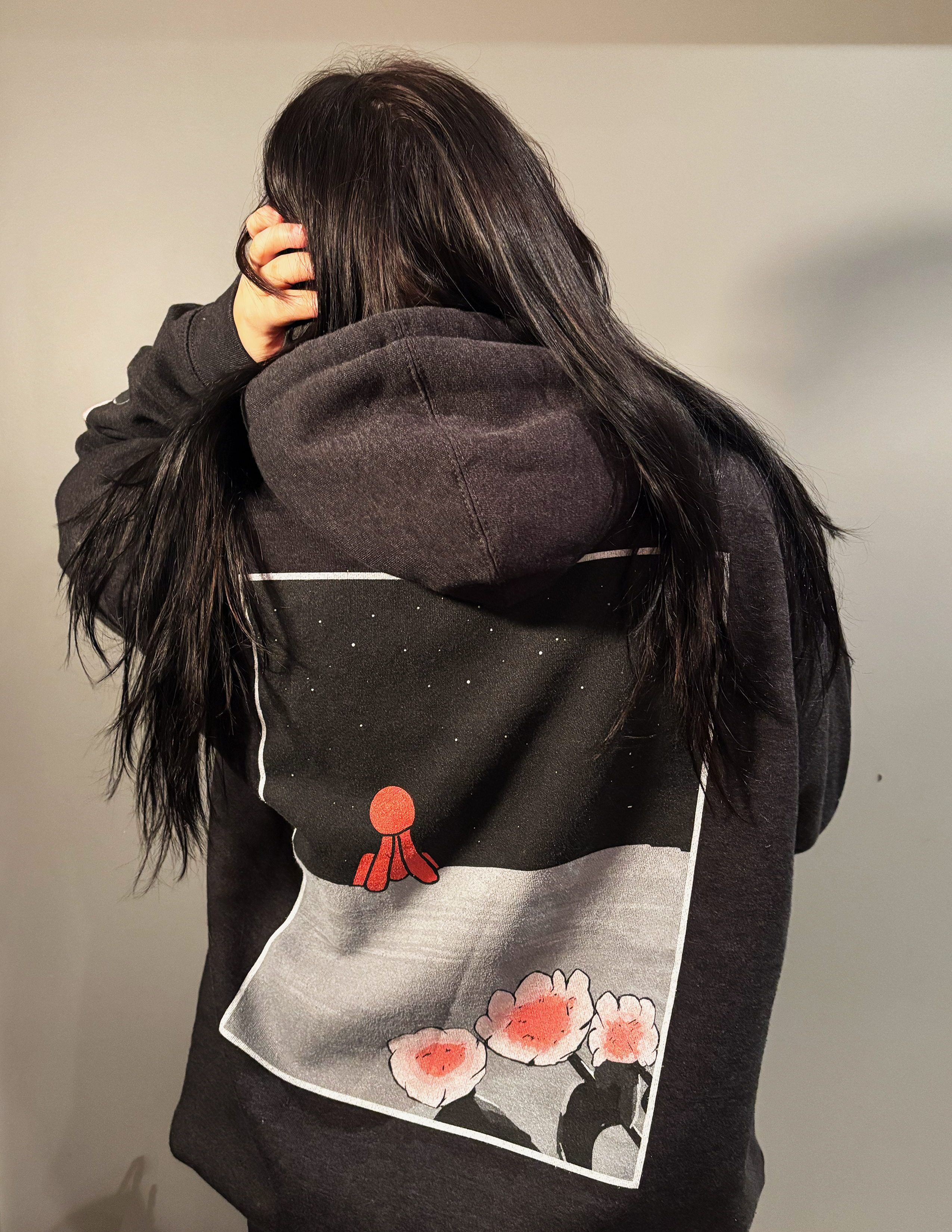 Peace in the Quiet - Unisex Heavyweight Hooded Sweatshirt