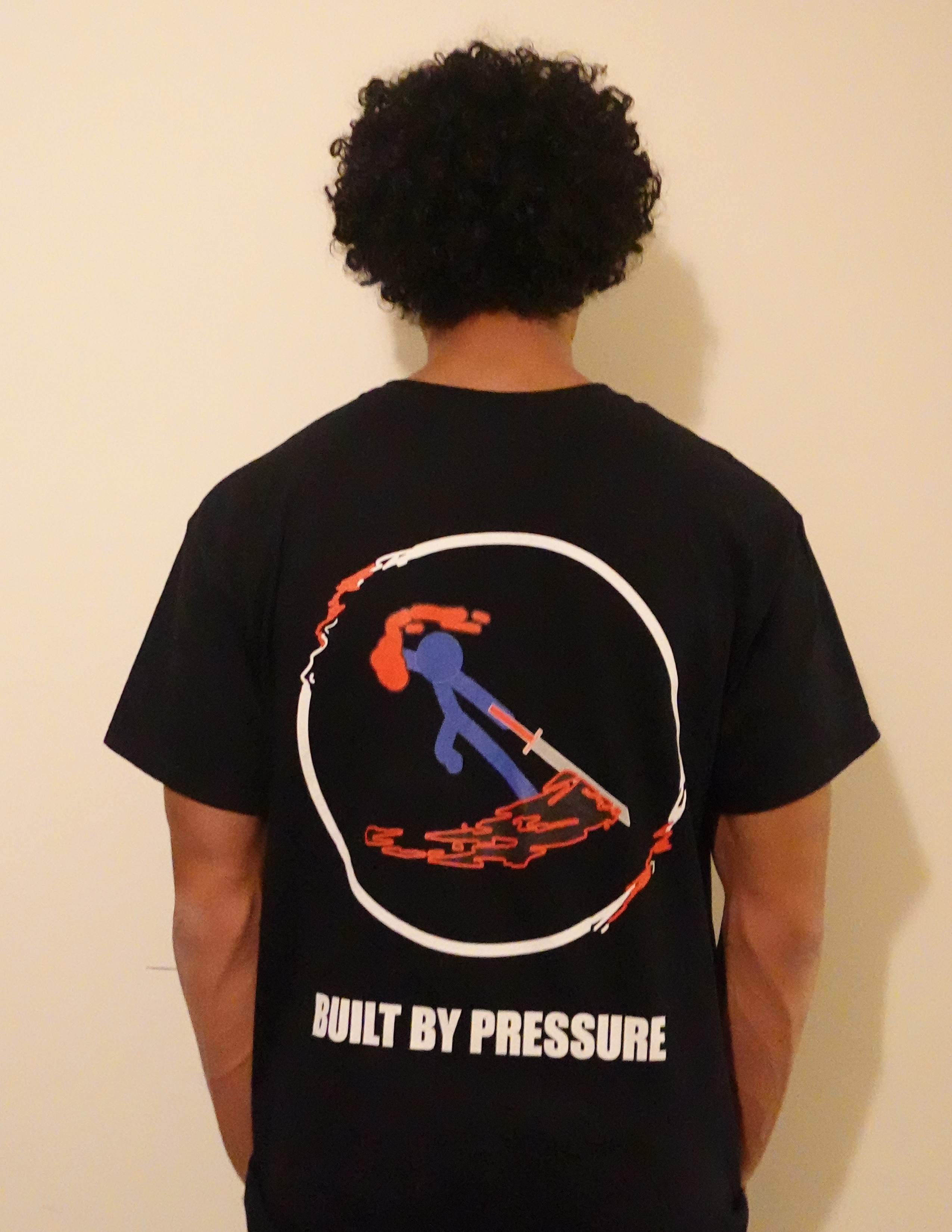 BUILT BY PRESSURE - Unisex Heavy Cotton Tee
