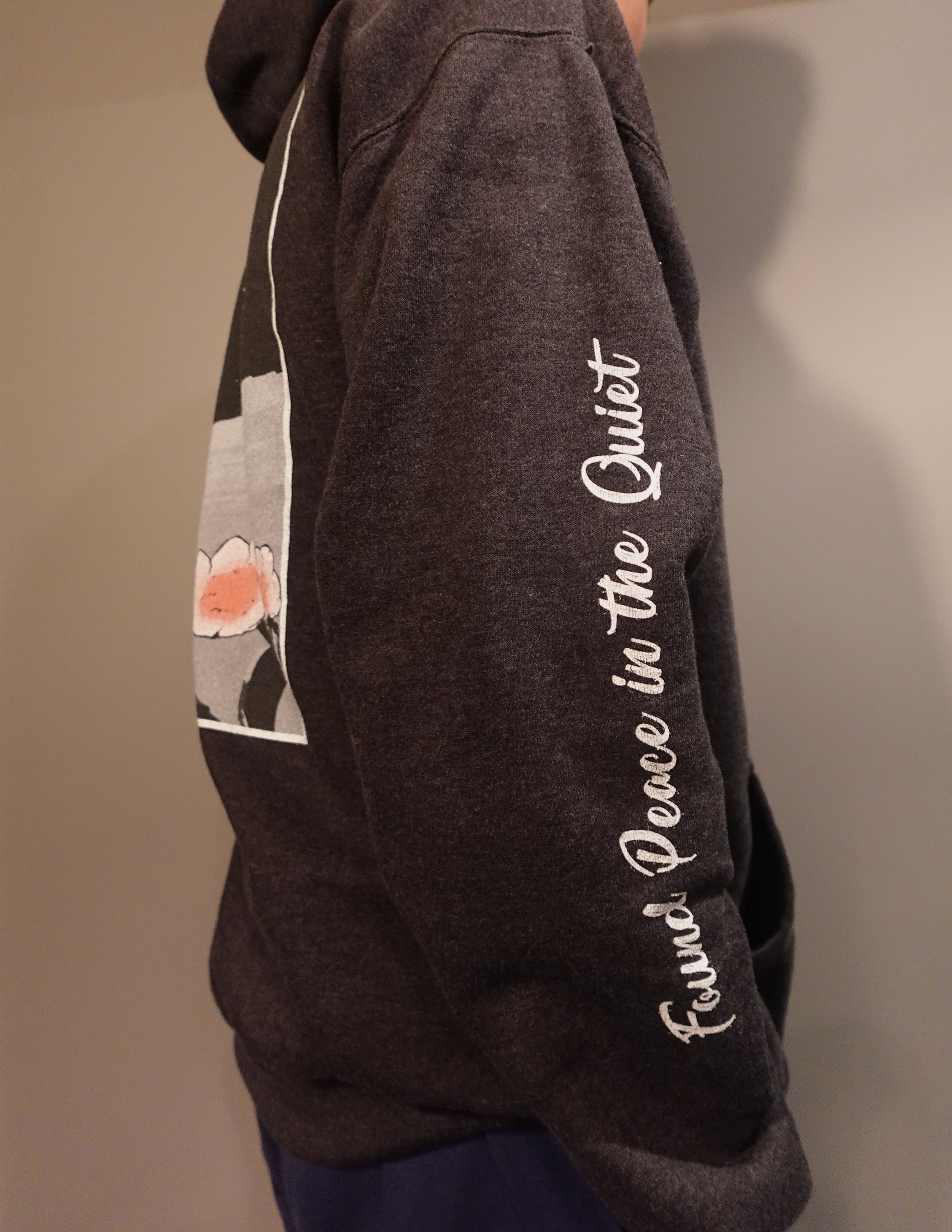 Peace in the Quiet - Unisex Heavyweight Hooded Sweatshirt